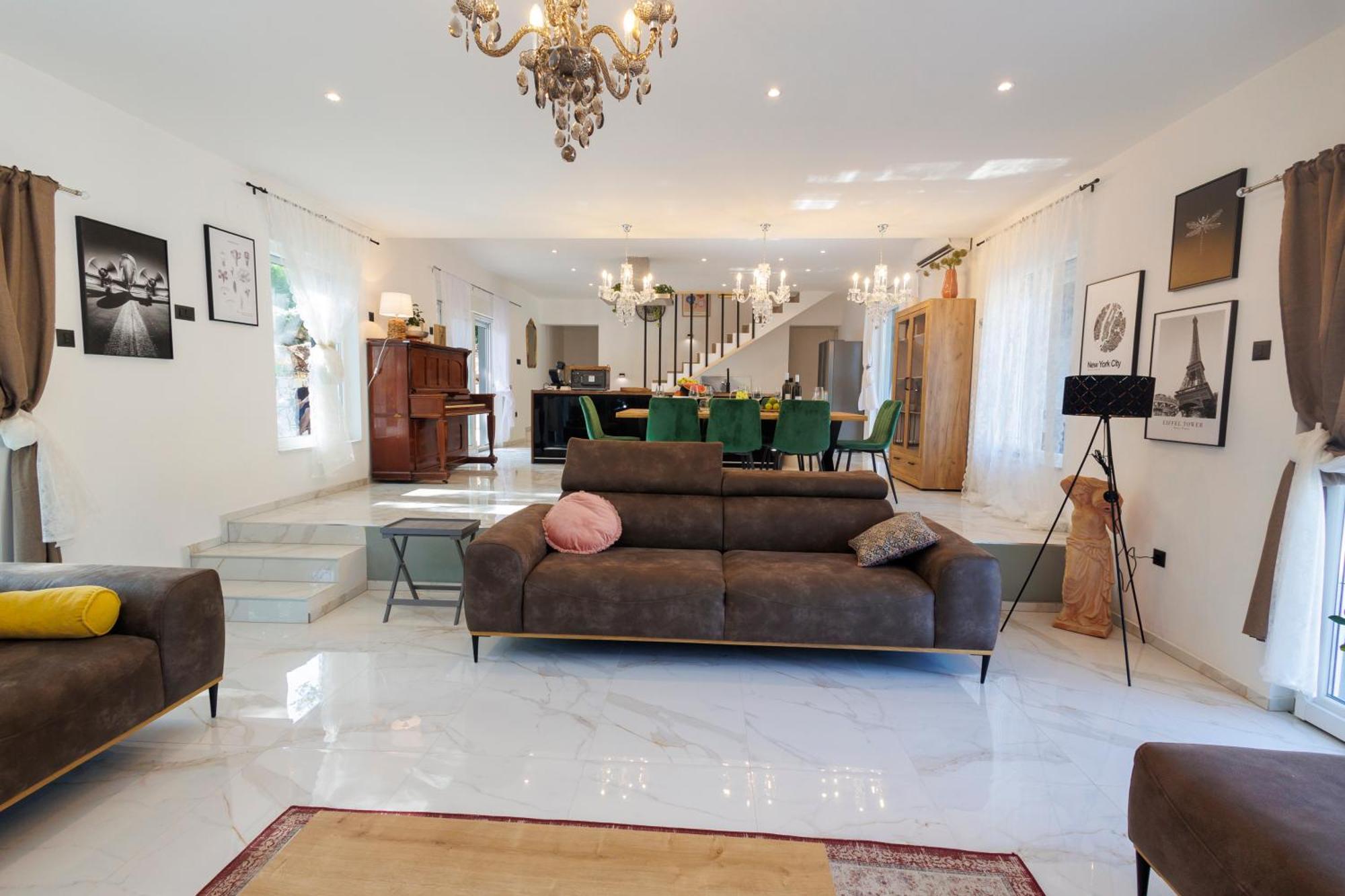 Luxury Villa Andrea Vrzika In Forest Near The Sea Zagvozd Eksteriør bilde